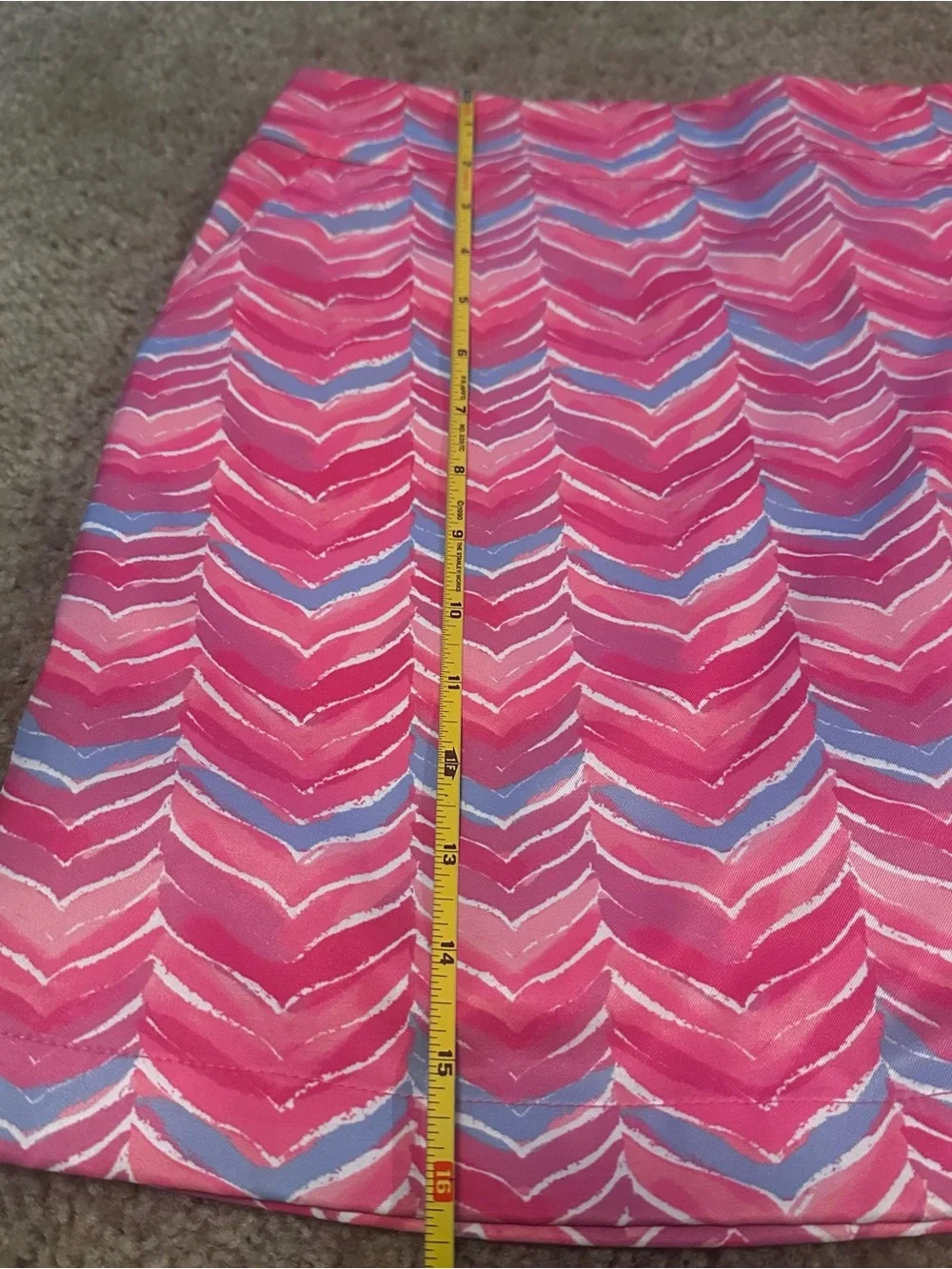 Vineyard Vines Women’s Printed Whale Tail Golf Skort Pink Size 4 EUC $118 Skirt